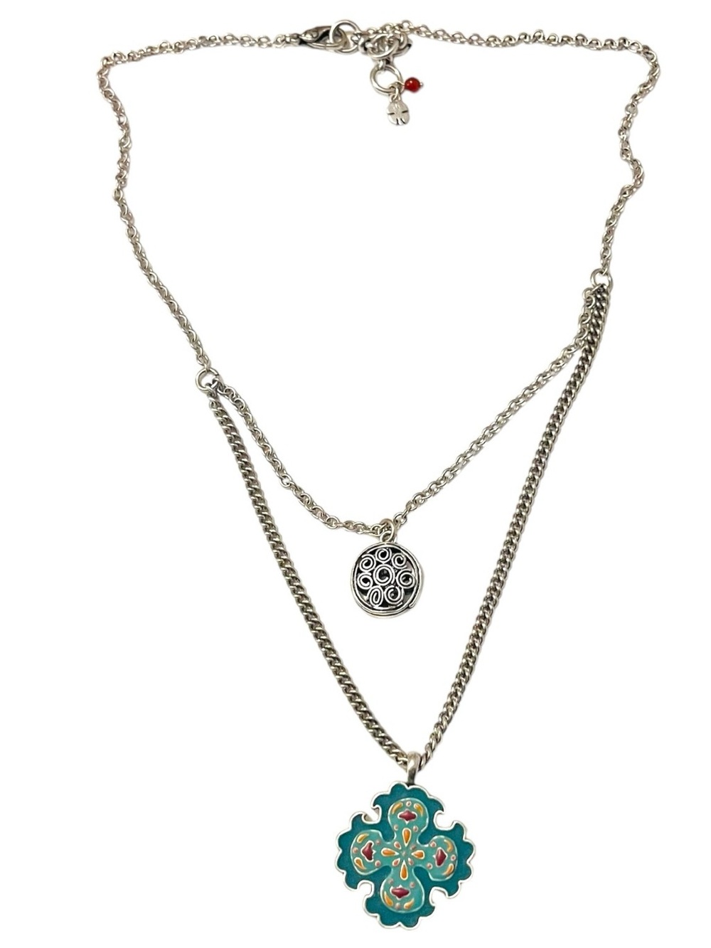 Lucky Brand Enamel Necklace